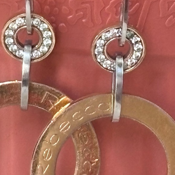 Glamorous Rebecca Rose Gold Earrings! - Picture 8 of 11